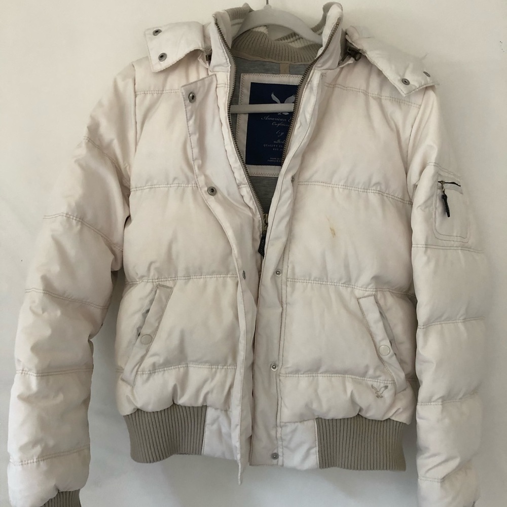 White Puffer Jacket